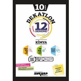 10.Sınıf Kimya Dekatlon 12 Deneme-Ankara Yayıncılık