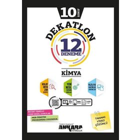 10.Sınıf Kimya Dekatlon 12 Deneme-Ankara Yayıncılık