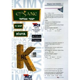10.Sınıf Kimya Efsane Soru Bankası Açı Yayınları