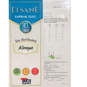 10.Sınıf Kimya Efsane Soru Bankası Açı Yayınları