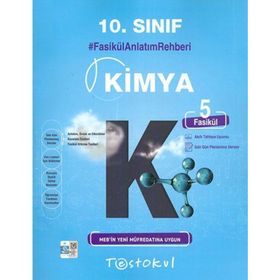 10. Sınıf Kimya Fasikül Anlatım Rehberi-Test Okul Yayınları