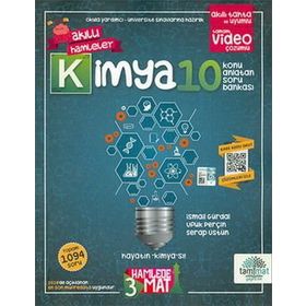 10.Sınıf Kimya Konu Anlatan Soru Bankası Tammat Yayınları