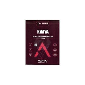 10.sınıf Kimya Konu Anlatım Fasikülleri - Avantaj Yayınları
