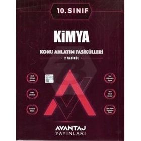 10.sınıf Kimya Konu Anlatım Fasikülleri - Avantaj Yayınları