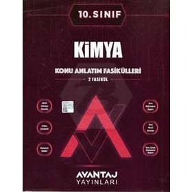 10.sınıf Kimya Konu Anlatım Fasikülleri - Avantaj Yayınları