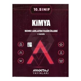 10.sınıf Kimya Konu Anlatım Fasikülleri - Avantaj Yayınları