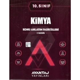 10.sınıf Kimya Konu Anlatım Fasikülleri - Avantaj Yayınları