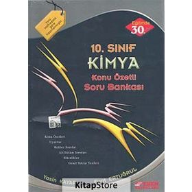 10. SINIF KIMYA KONU ÖZETLİ SORU BANKASI - FEYZULLAH ERTUĞRUL; YASIN KAYAR