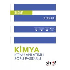 10. Sınıf Kimya Konu Özetli Soru Fasikülü-Simya Yayınları