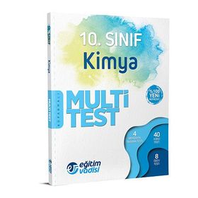 10.Sınıf Kimya Multi Test Soru Bankası Çek Kopar - Eğitim Vadisi Yayınları