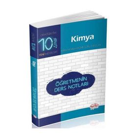 10. Sınıf Kimya Öğretmenin Ders Notları - Editör Yayınları