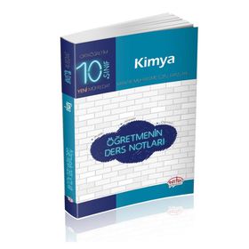 10. Sınıf Kimya Öğretmenin Ders Notları Kollektif Editör Yayınları