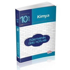 10. Sınıf Kimya Öğretmenin Ders Notları Kollektif Editör Yayınları