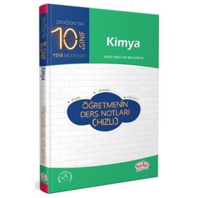 10. Sınıf Kimya Öğretmenin Hızlı Ders Notları-Editör Yayınları