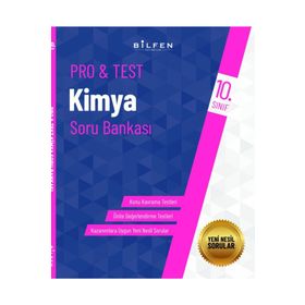 10. Sınıf Kimya ProTest Soru Bankası-Bilfen Yayınları