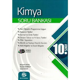 10.Sınıf Kimya Soru Bankası Bilgi Sarmal Yayınları