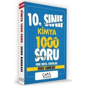 10. Sınıf Kimya Soru Bankası-Çapa Yayınları