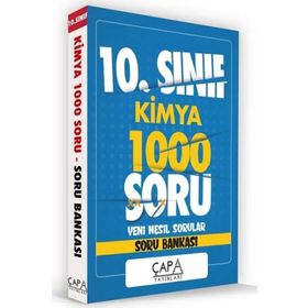 10. Sınıf Kimya Soru Bankası-Çapa Yayınları