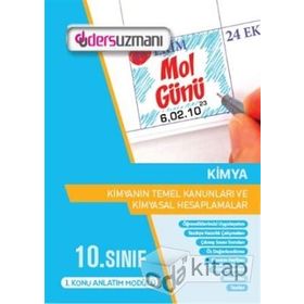 10. Sınıf Kimya Soru Bankası-Ders Uzmanı Yayınevi