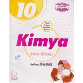 10.Sınıf Kimya Soru Kitabı Palme Yayınları
