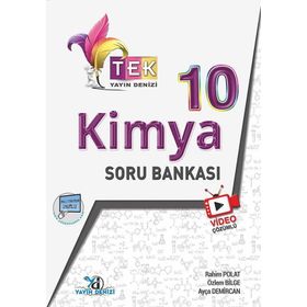 10. Sınıf Kimya TEK Serisi Video Çözümlü Soru Bankası Yayın Denizi Yayınları