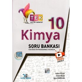 10. Sınıf Kimya TEK Serisi Video Çözümlü Soru Bankası Yayın Denizi Yayınları