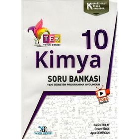10. Sınıf Kimya TEK Serisi Video Çözümlü Soru Bankası Yayın Denizi Yayınları