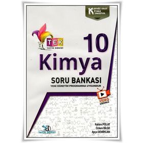 10. Sınıf Kimya TEK Serisi Video Çözümlü Soru Bankası Yayın Denizi Yayınları