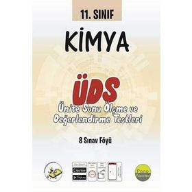 10. Sınıf Kimya Ünite Değerlendirme Sınavı-Pano Yayınları