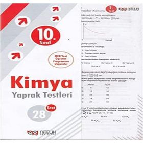 10. Sınıf Kimya Yaprak Testleri - kollektif