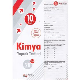 10. Sınıf Kimya Yaprak Testleri - Nitelik Yayınları