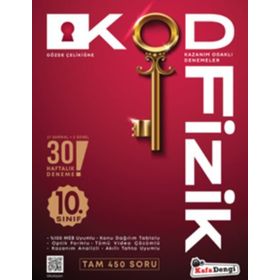 10. Sınıf Kod Fizik Kazanım Odaklı Denemeleri Kafa Dengi Yayınları