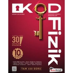 10. Sınıf Kod Fizik Kazanım Odaklı Denemeleri Kafa Dengi Yayınları
