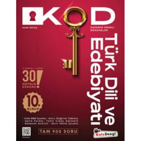 10. Sınıf Kod Türk Dili ve Edebiyatı Kazanım Odaklı Denemeleri Kafa Dengi Yayınları