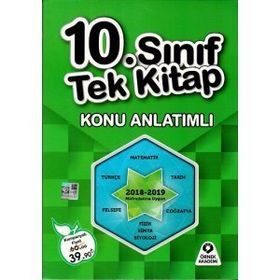 10. Sınıf Konu Anlatımlı Örnek - Akademi Yayınları