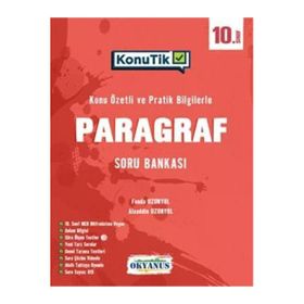 10. Sınıf Konu Tik Paragraf Soru Bankası