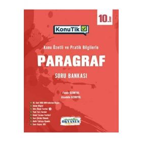 10. Sınıf Konu Tik Paragraf Soru Bankası