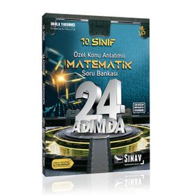 10. Sınıf Matematik 24 Adımda Özel Konu Anlatımlı Soru Bankası / Komisyon / Sınav Dergisi Yayınları
