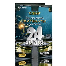 10. Sınıf Matematik 24 Adımda Özel Konu Anlatımlı Soru Bankası / Komisyon / Sınav Dergisi Yayınları
