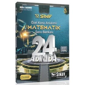 10. Sınıf Matematik 24 Adımda Özel Konu Anlatımlı Soru Bankası / Komisyon / Sınav Dergisi Yayınları