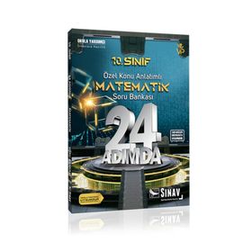 10.Sınıf Matematik 24 Adımda Özel Konu Anlatımlı Soru Bankası Sınav Yayınları