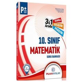 10. Sınıf Matematik 3`ü 1 Arada Soru Bankası Puan Yayınları