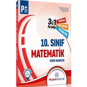 10. Sınıf Matematik 3`ü 1 Arada Soru Bankası Puan Yayınları