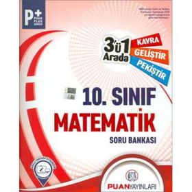 10. Sınıf Matematik 3`ü 1 Arada Soru Bankası Puan Yayınları