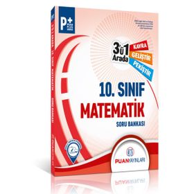 10. Sınıf Matematik 3`ü 1 Arada Soru Bankası Puan Yayınları