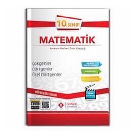 10. Sınıf Matematik Çokgenler Dörtgenler Özel Dörtgenler Kazanım Merkezi-Sonuç Yayınları
