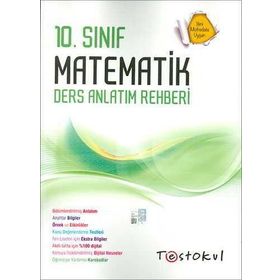 10.sınıf Matematik Ders Anlatım Rehberi Test Okul Yayınları