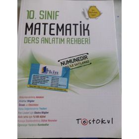 10.sınıf Matematik Ders Anlatım Rehberi Test Okul Yayınları