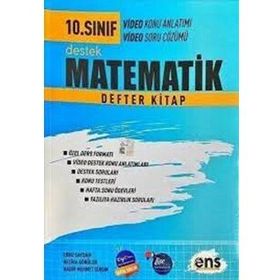 10. Sınıf Matematik Destek Defterim Ens Yayıncılık