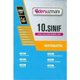 10. Sınıf Matematik Konu Anlatım Modülü-Ders Uzmanı Yayınevi